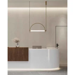 ARC Design-Hängeleuchte mit LED Leucht-Röhre