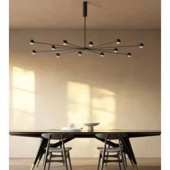 ATRAX Großer, moderner Design-Kronleuchter