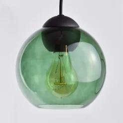BACCIO Pendelleuchte mit farbigen Glas