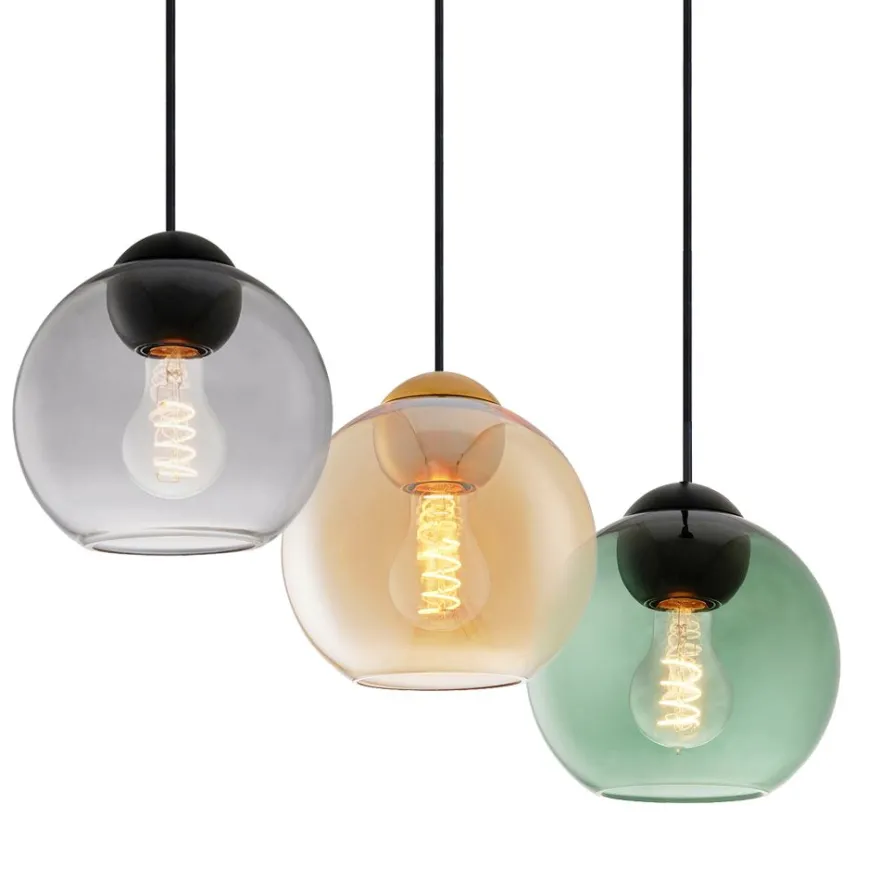 BACCIO Pendelleuchte mit farbigen Glas