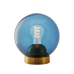 BACCIO Tischlampe mit farbigen Glas