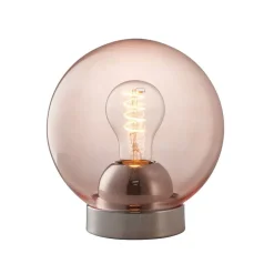 BACCIO Tischlampe mit farbigen Glas