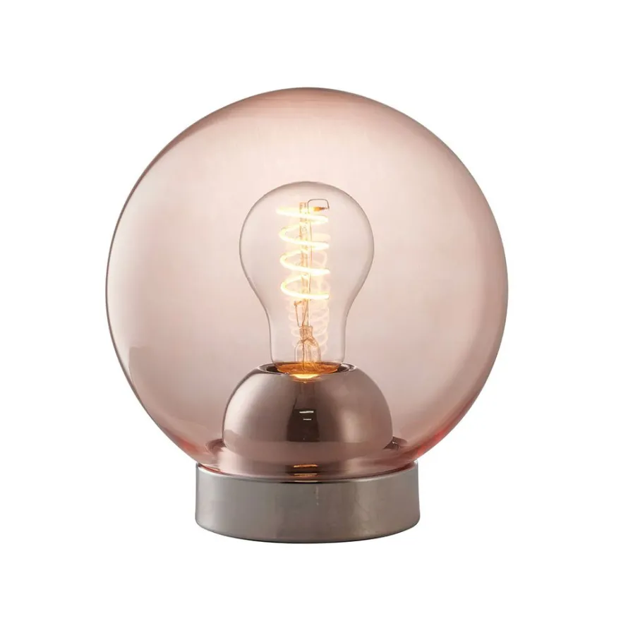 BACCIO Tischlampe mit farbigen Glas