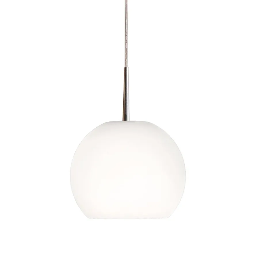 BALL S Kleine Opalglas Pendelleuchte