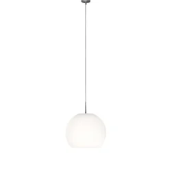 BALL S Kleine Opalglas Pendelleuchte