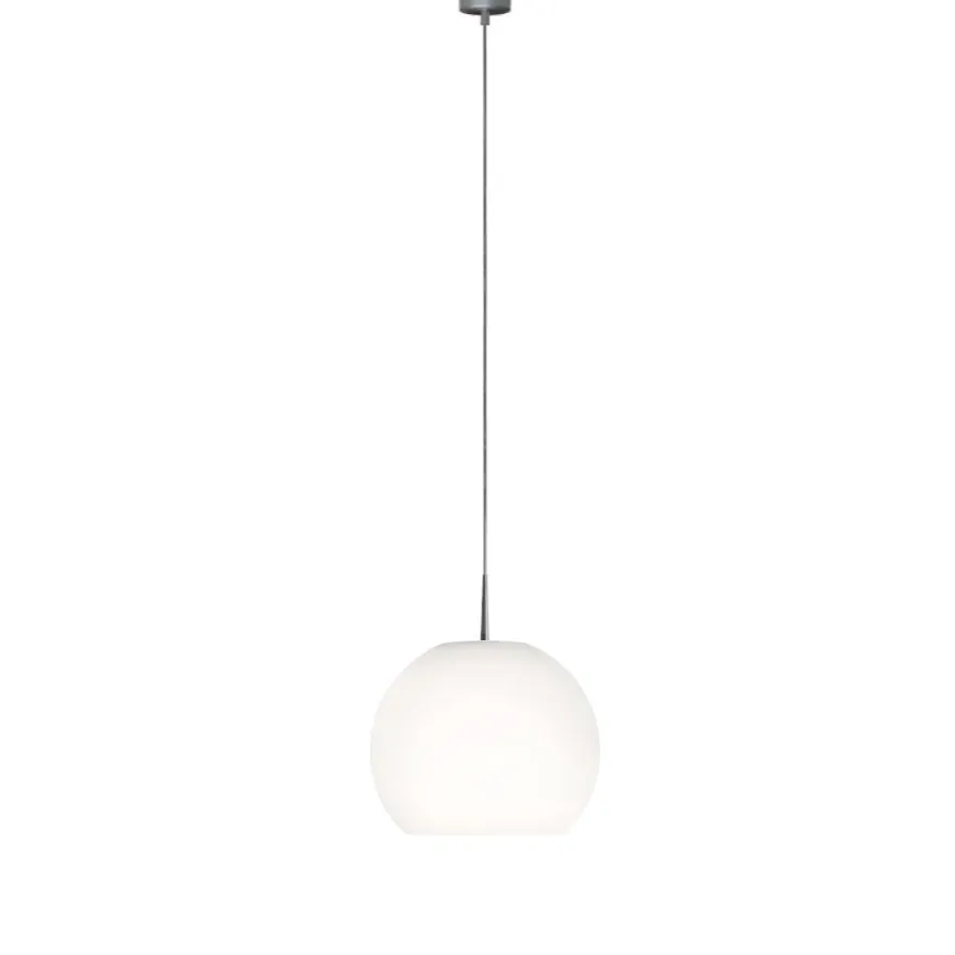 BALL S Kleine Opalglas Pendelleuchte