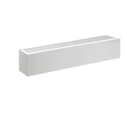 BASIL DUE Rechteckige LED Wandleuchte Up&Down