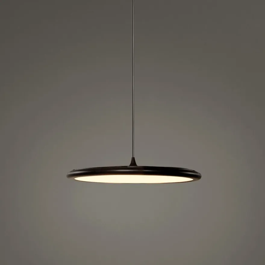 BILANCELLA Flache, runde LED Hängeleuchte
