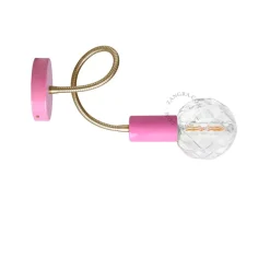 BILLE Flexible Wandlampe mit Farbakzent