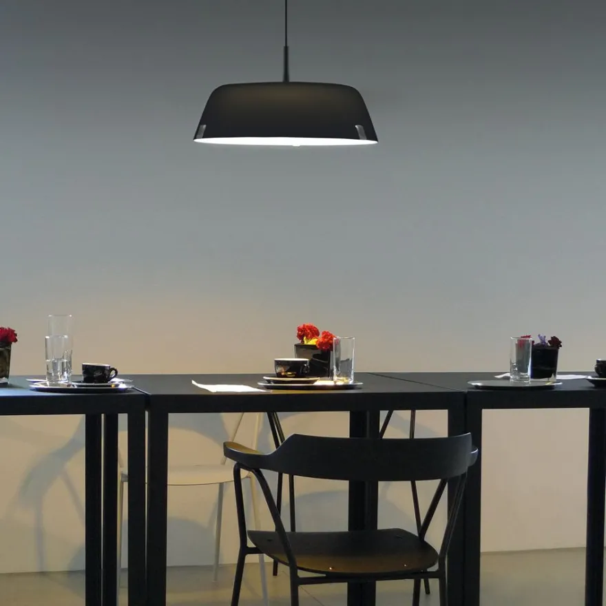 BORDERLINE Design Hängeleuchte in Schwarz oder Weiß