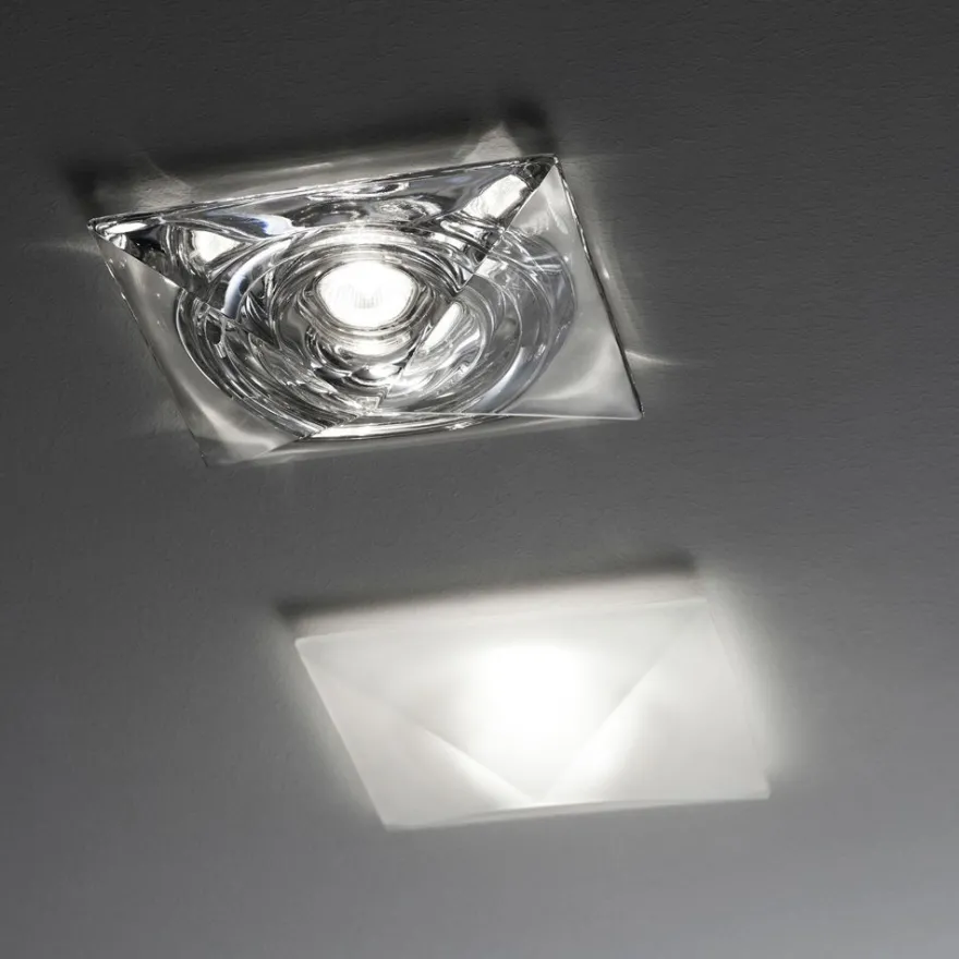 CHEOPE Einbaustrahler mit Kristallglas
