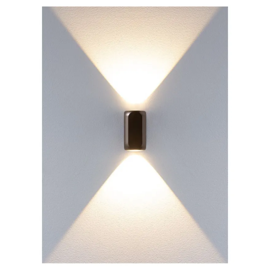 CHRIS Moderne zweistrahlige LED Wandleuchte