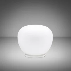 CLEA Bauchige Glas-Tischleuchte