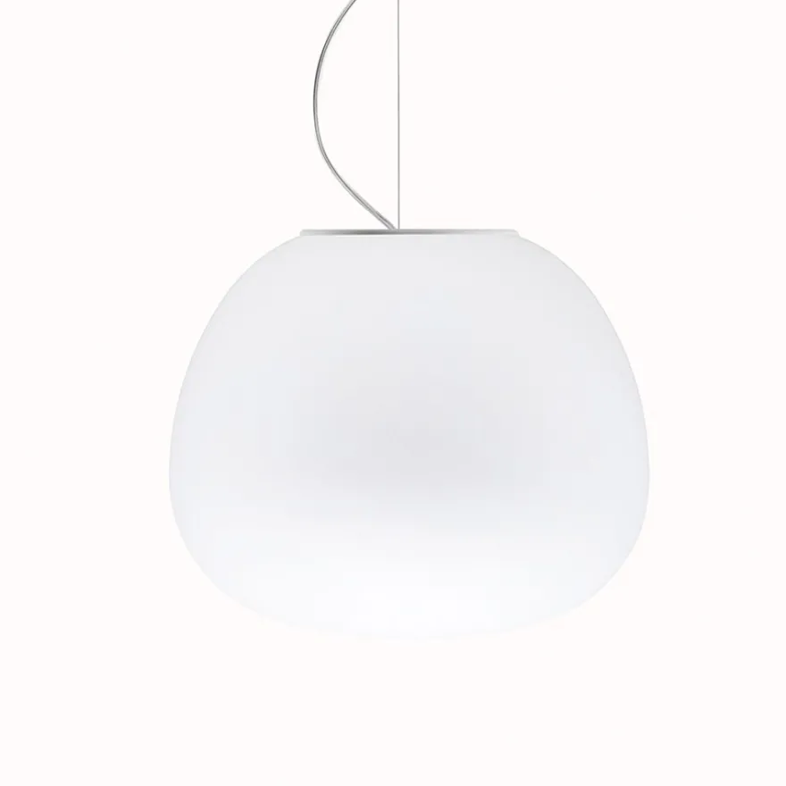 CLEA Italienische Pendelleuchte mit Opalglas