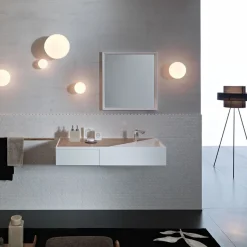 CLEA Italienische Wandleuchte mit Opalglas