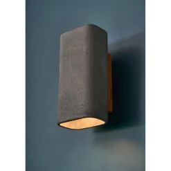 CONTEAK Elegante Wandleuchte aus Beton für innen oder aussen