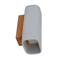 CONTEAK Elegante Wandleuchte aus Beton für innen oder aussen
