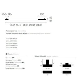 COSIMA Italienische Design Wandleuchte