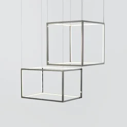 CUBE Elegante kubische LED Hängeleuchte