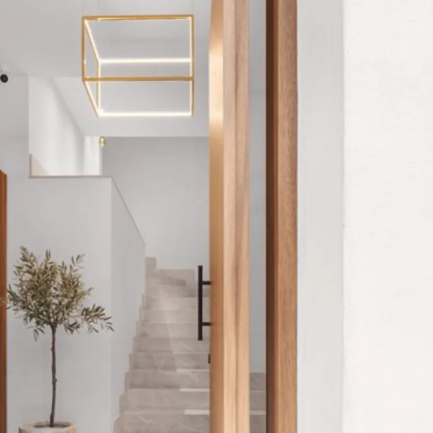 CUBE Elegante kubische LED Hängeleuchte