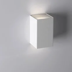 CUBIS Kubische LED Wandleuchte 2-flammig