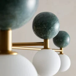 DALT Design Wandleuchte mit Mamor