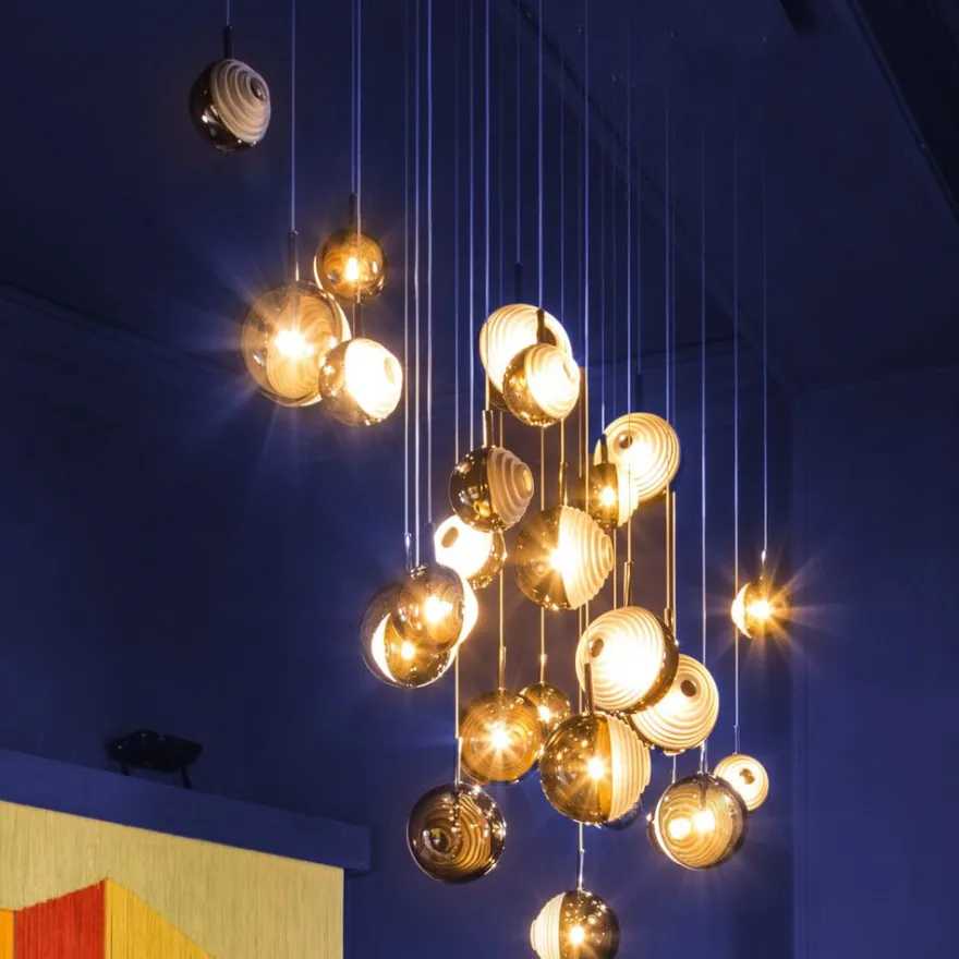 DARK & BRIGHT STAR Hochwertige Design Glasleuchte