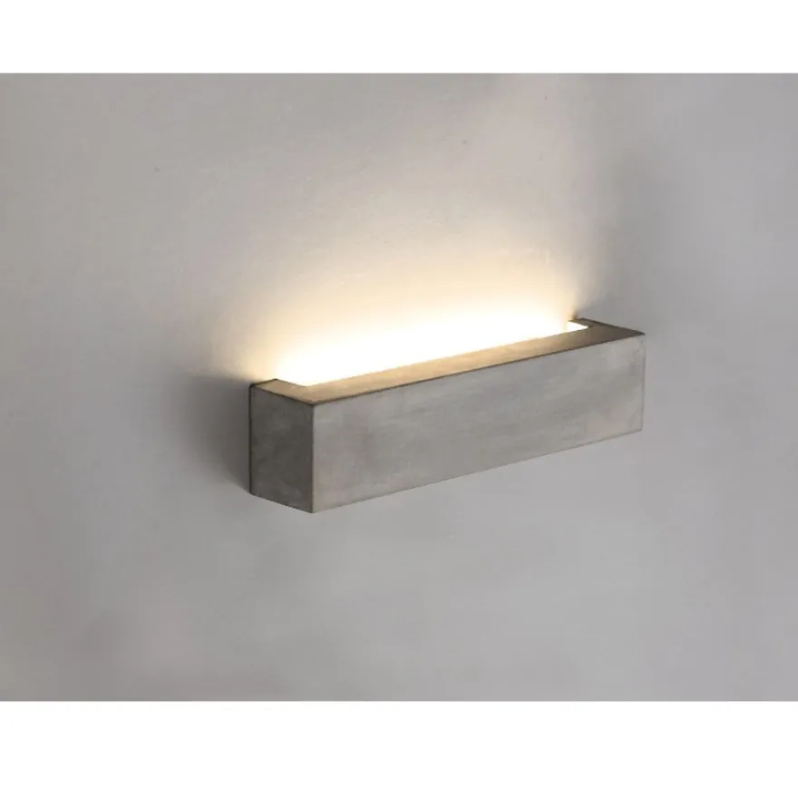 DEFINE Rechteckige Außenwandleuchte indirektes Licht