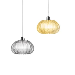 DIAMANTE Brilliante italienische Glas-Pendelleuchte