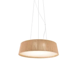 DRUM Große flache Pendelleuchte