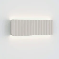 DUNE Lineare Wandleuchte mit gewellter Front