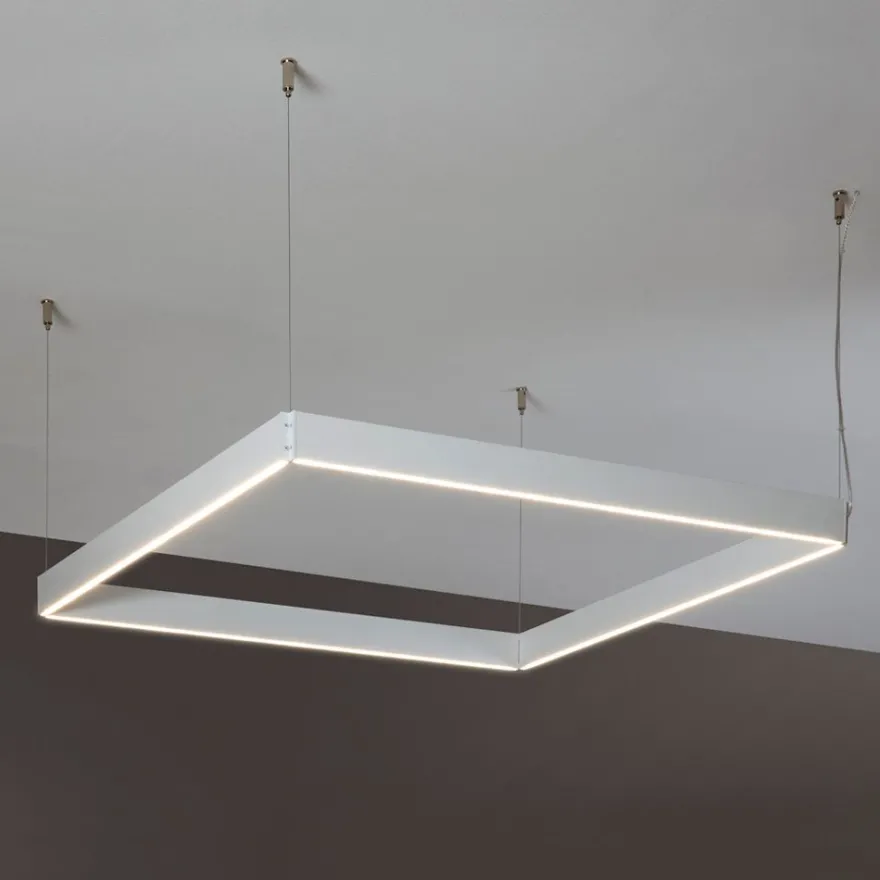 ESPADA LED Hängeleuchte in quadratischer Form