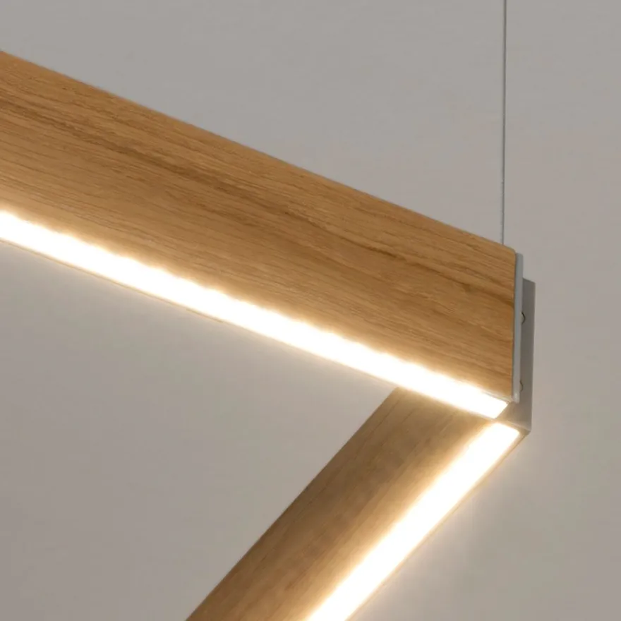 ESPADA LED Hängeleuchte in quadratischer Form