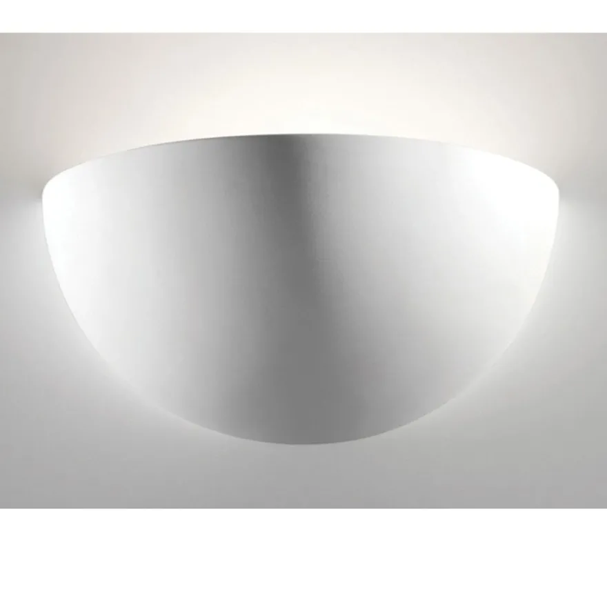EVI II Große Wandlampe halbrund
