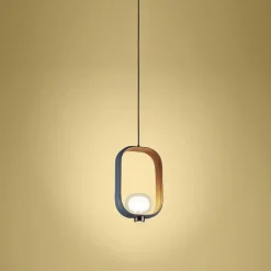 FILIPA Italienische Pendelleuchte mit Glaskugel