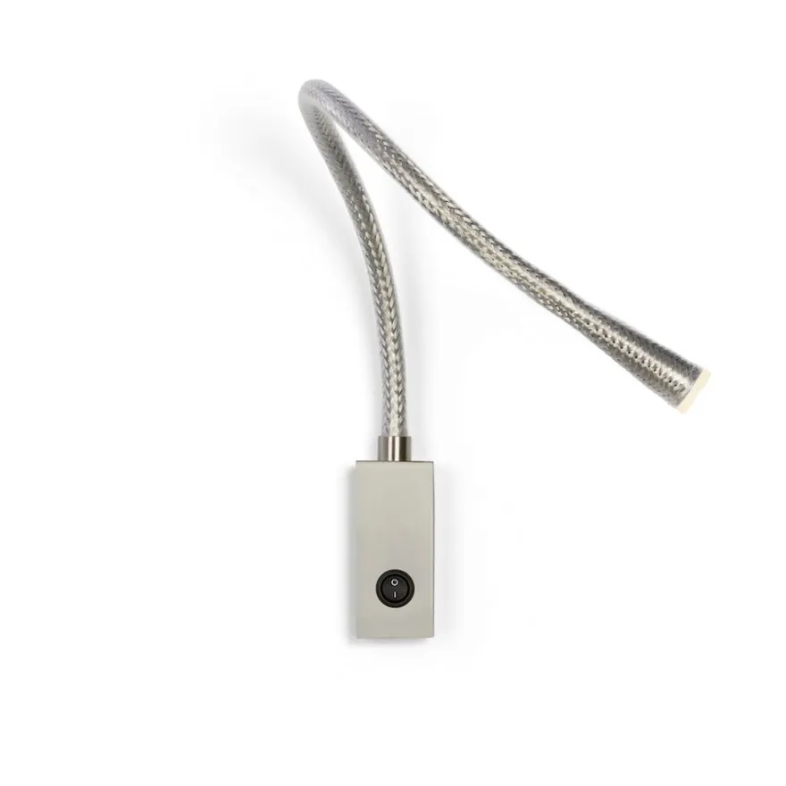 FLEXILED Wandleuchte mit flexiblen Wandarm Stahl