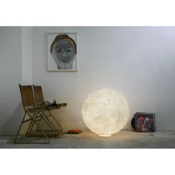 FLOOR MOON Design Bodenstehleuchte kugelform