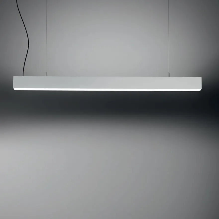 FLUO WIDE BI EMISSION Schmale LED Pendelleuchte