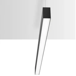 FLUO WIDE Schmale LED Pendelleuchte