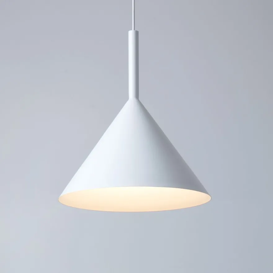 FUNNEL Design Pendelleuchte in Schwarz oder Weiß