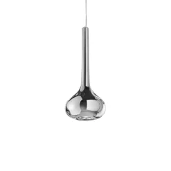 GRANDA Design Hängeleuchte in glänzend Metallic