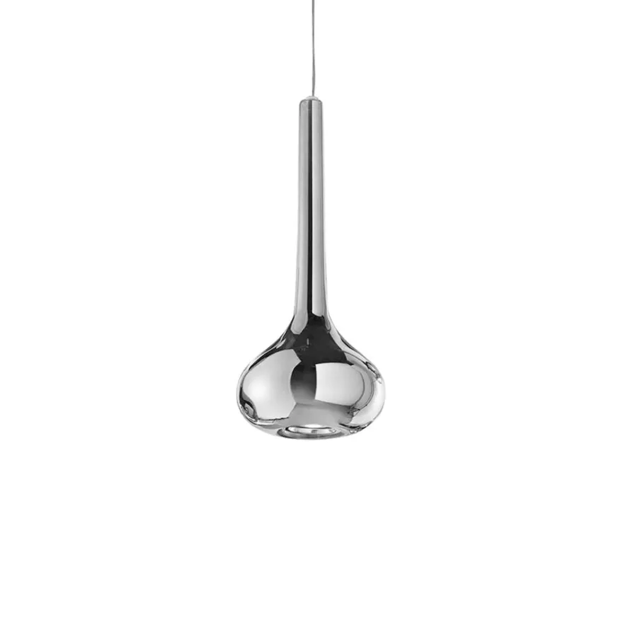 GRANDA Design Hängeleuchte in glänzend Metallic