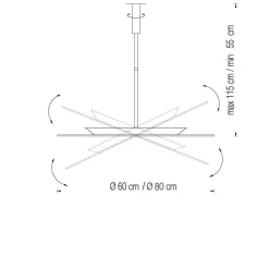 HANGING ROUNDS Außergewöhnliche Design-Hängeleuchte