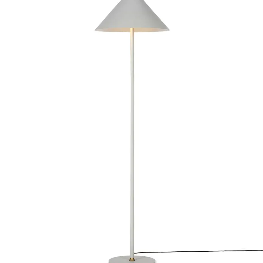 HATTY Moderne Bodenstehleuchte mit konischem Schirm