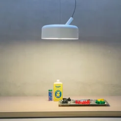 HÄGAR Design Pendelleuchte in Grau oder Weiß