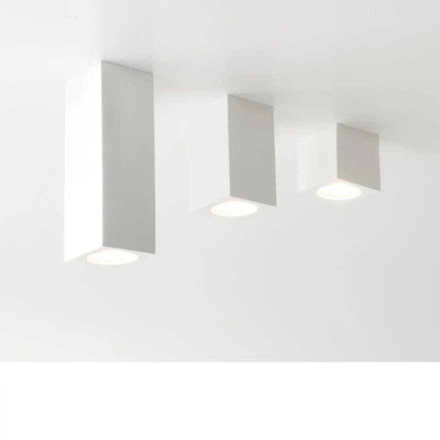 HUG SQ TOP Deckenspot aus keramischen Material