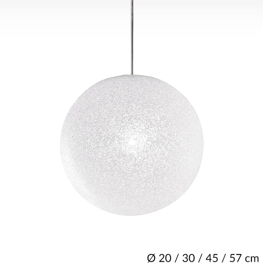 ICE BRIGHT Design Kugel-Pendelleuchte