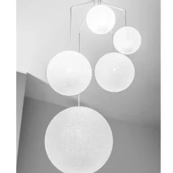 ICE BRIGHT 5-flammige Kaskaden-Leuchte