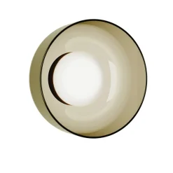 IPON Runde Wandleuchte Glas
