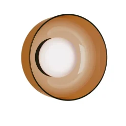 IPON Runde Wandleuchte Glas